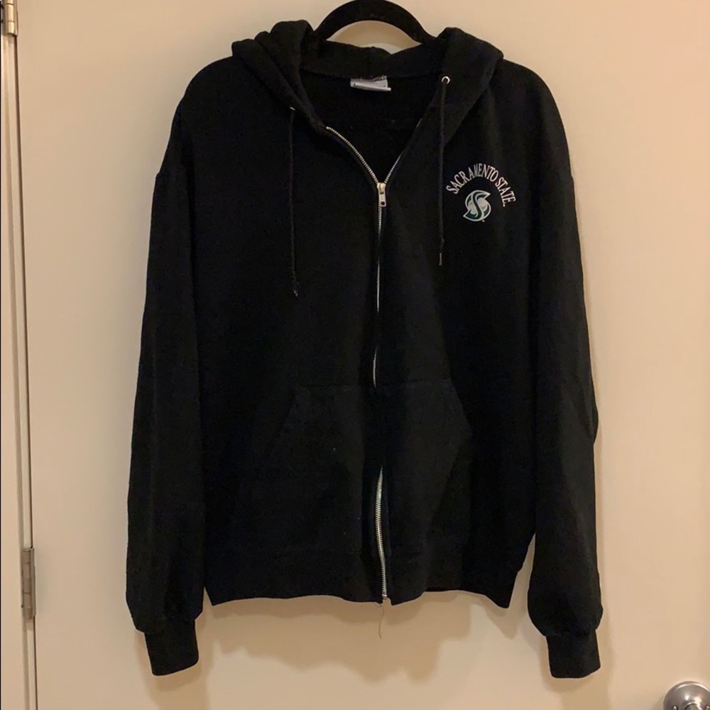Zip up sac state sweatshirt
